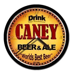  CANEY beer and ale cerveza wall clock 