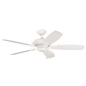  Canfield Collection 52ö Satin Natural White Ceiling Fan 