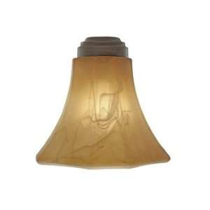  Golden Lighting G7158 5 CANM Chiseled Antique Marble Glass 