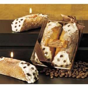  Pastry Scented Cannoli Candle 2 Piece Gift Set Case Pack 4 