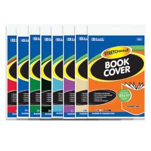   Jumbo Stretchable Fabric Book Covers, Case Pack 24