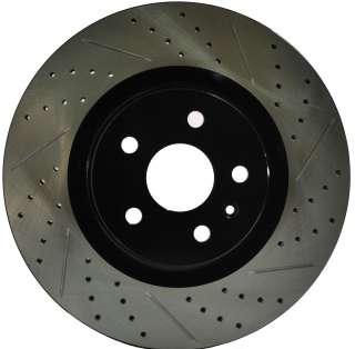   drilled slotted rotors stock rotors have very poor ventilation it