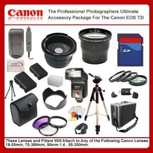  Professional Photographers Ultimate Accessory Package For The Canon 