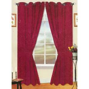  Window Rings Metal Grommets Curtains / Drapes Set w/ Tie 