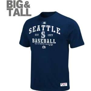  Seattle Mariners Big & Tall Authentic Collection Performance 