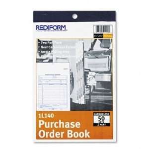  Rediform® Carbonless Purchase Order Book with Stop Card 