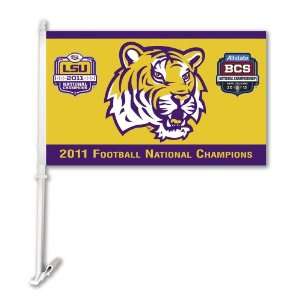   Fightin Tigers 2012 BCS National Champions Car Flag