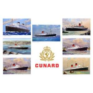  Cunard Cruise Line Ships of the 50s & 60s Everything 