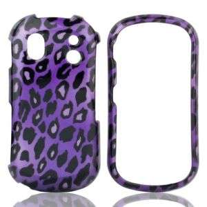 Purple Leopard Case Cover for Samsung Intensity II U460  