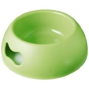  Petego United Pets Pappy Pet Food and Water Bowl, Green 