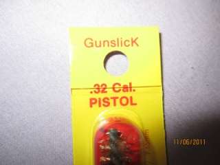   Gunslick Vintage .32 .30 Cal Pistol Gun Cleaning Brass Brushes  