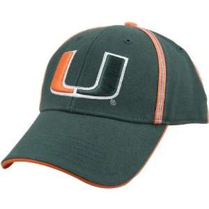 Miami Hurricanes Green Clutch College Gameday Hat  Sports 