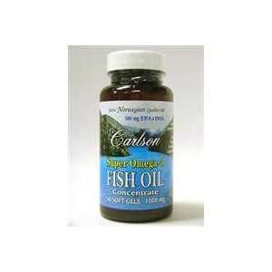 Carlson Labs   Super Omeg3 Fish Oil Concentrate   50 gels 
