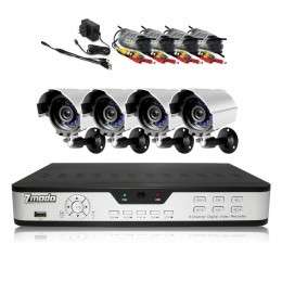 ZMODO 8 CH CCTV Surveillance DVR Outdoor Camera System 500GB PKD 