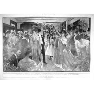  1906 PERFORMANCE OPERA COVENT GARDEN AUDIENCE THEATRE 