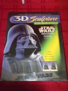 3D Sculpture Star Wars Darth Vader Challenging Puzzle  