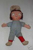 Campbell Kid vintage cloth doll 12  