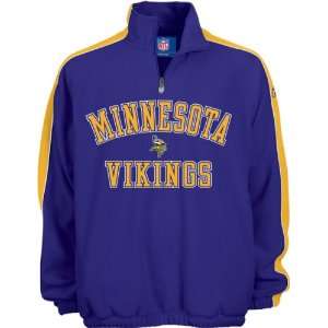   Vikings Purple/Gold Stelter 1/4 Zip Fleece Jacket
