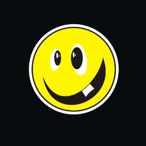     Goofy Smiley Decal for Cars Trucks Home and More 
