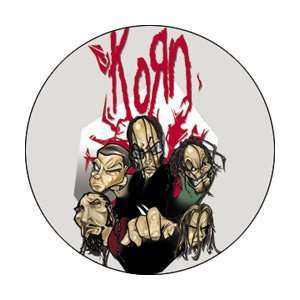  Korn Cartoon Heads Mini Magnet BM 0127