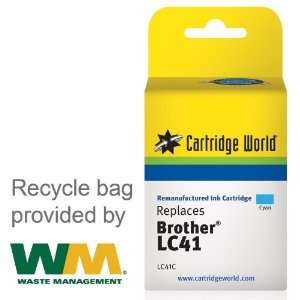 Cartridge World Remanufactured Ink Cartridge Replacement for BROTHER 