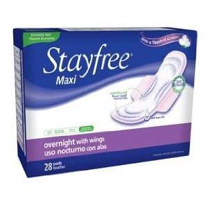  Stayfree Maxi Overnight 6x28
