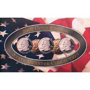   BU SPECIAL GOLD EDITION STATE QUARTERS   W/COA 