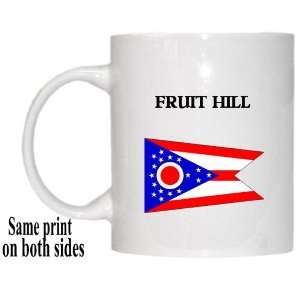  US State Flag   FRUIT HILL, Ohio (OH) Mug 