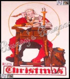 Norman Rockwell ST. NICHOLAS Crewel Christmas Kit  