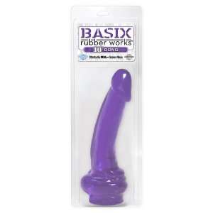 Bundle Basix 10in Purple Dong and 2 pack of Pink Silicone Lubricant 3 