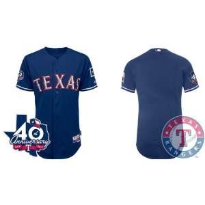    Texas Rangers Authentic MLB Jerseys BLANK BLUE Baseball Cool 