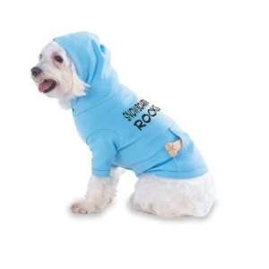 Snowboarding Rocks Hooded (Hoody) T Shirt with pocket for your Dog or 