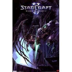  StarCraft 2   Kerrigan vs. Zeratul Poster (22.00 x 34.00 