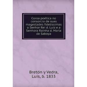   Rainha d. Maria de Saboya Luis, b. 1833 BretoÌn y Vedra Books