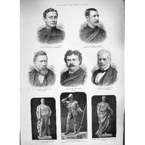  1886 COCKERMAN HEATH PONCHIELLI MAAS STATUE CRUSOE