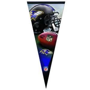  Baltimore Ravens Premium Pennant (17x40 Inch) Sports 