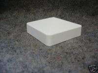 WHOLESALE CASE OF 75 PVC SQUARE STYLE POST CAPS 5  