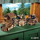 Rustic Lodge Woodland Express Train Adorable Tabletop Decoration ~NEW~