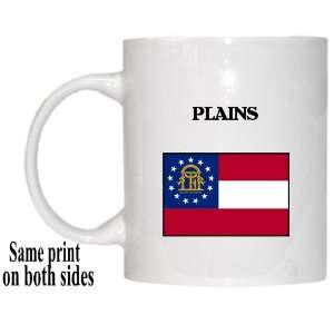  US State Flag   PLAINS, Georgia (GA) Mug 