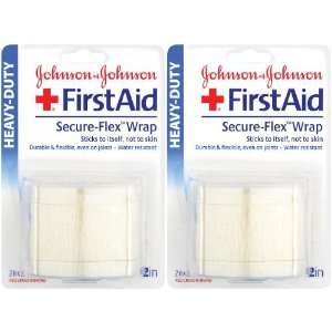  Johnson & Johnson FirstAid Wrap, Secure Flex, Heavy Duty 
