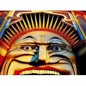  Face of Luna Park at Sunset St. Kilda, Melbourne 