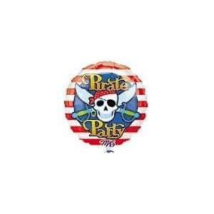  18 Pirate Party Metallic Balloons Health & Personal 