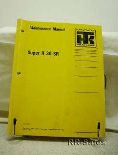 Thermo King Super II 30 SR di Engine Maintenance Manual  