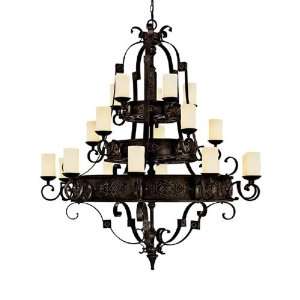  Capital Twenty Light Candle Chandelier 3600RI 125