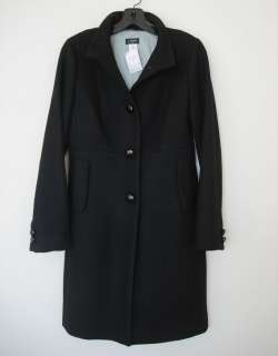 218 NWT J.Crew Factory Wool Carlin Coat 0 XS BLACK  