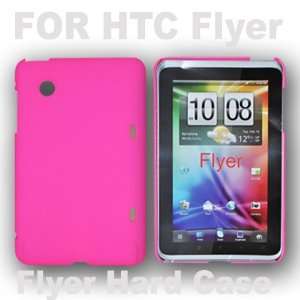   Case Hard Case Cover for HTC Flyer   Peach Cell Phones & Accessories