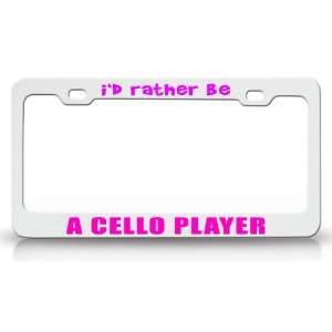  ID RATHER BE A CELLO PLAYER Occupational Career, High 