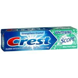  Special pack of 6 CREST WHITE PLUS SCOPE 4.4 oz Health 