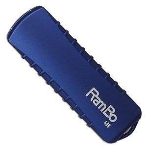  Rambo Data Stick 4GB USB 2.0 Flash Drive (Blue 