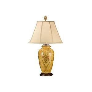  Flowers On Yellow Lamp Table Lamp By Wildwood Lamps
